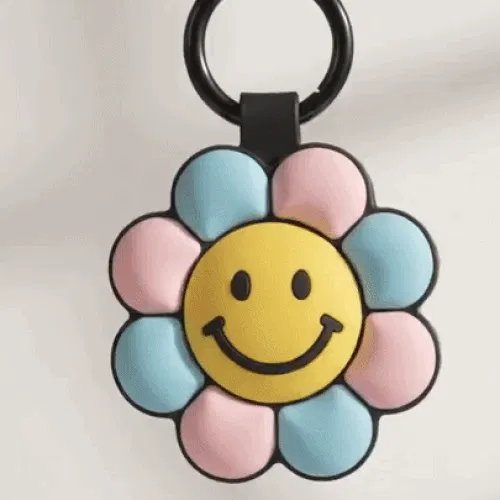 PVC Tracker Protective Cover Keychain - Custom Keychains