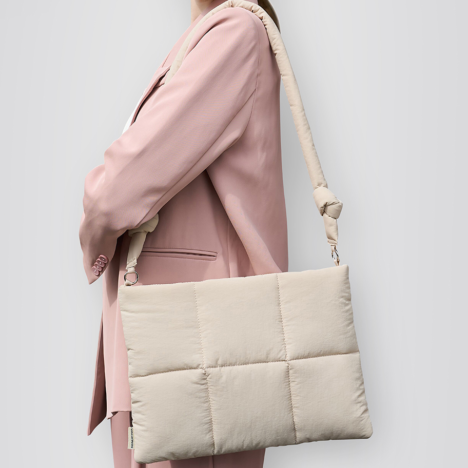 Puffy Quilted Sling Bag
