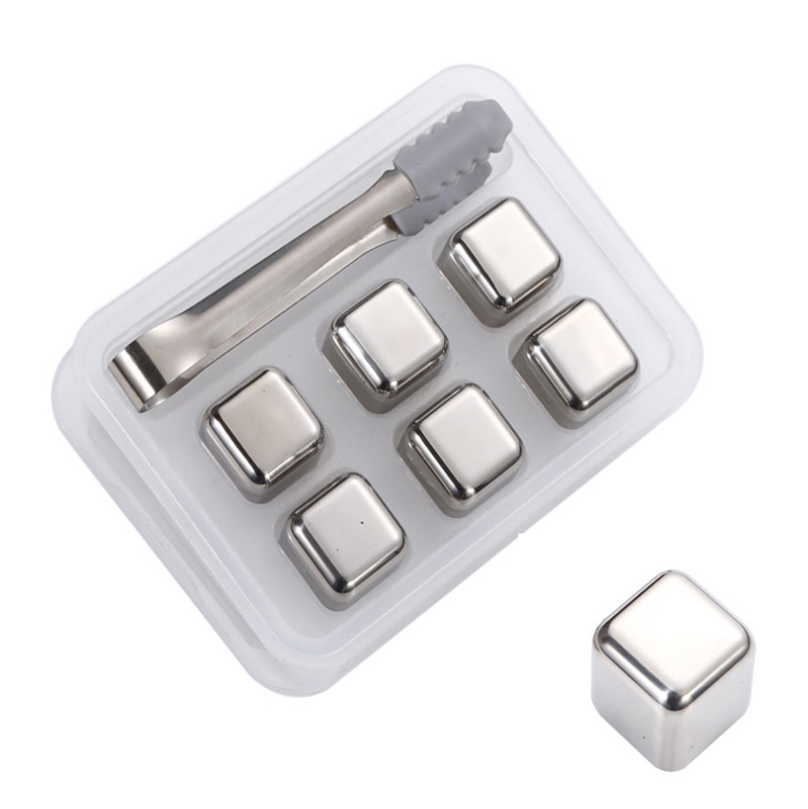 Stainless Steel Ice Cubes 