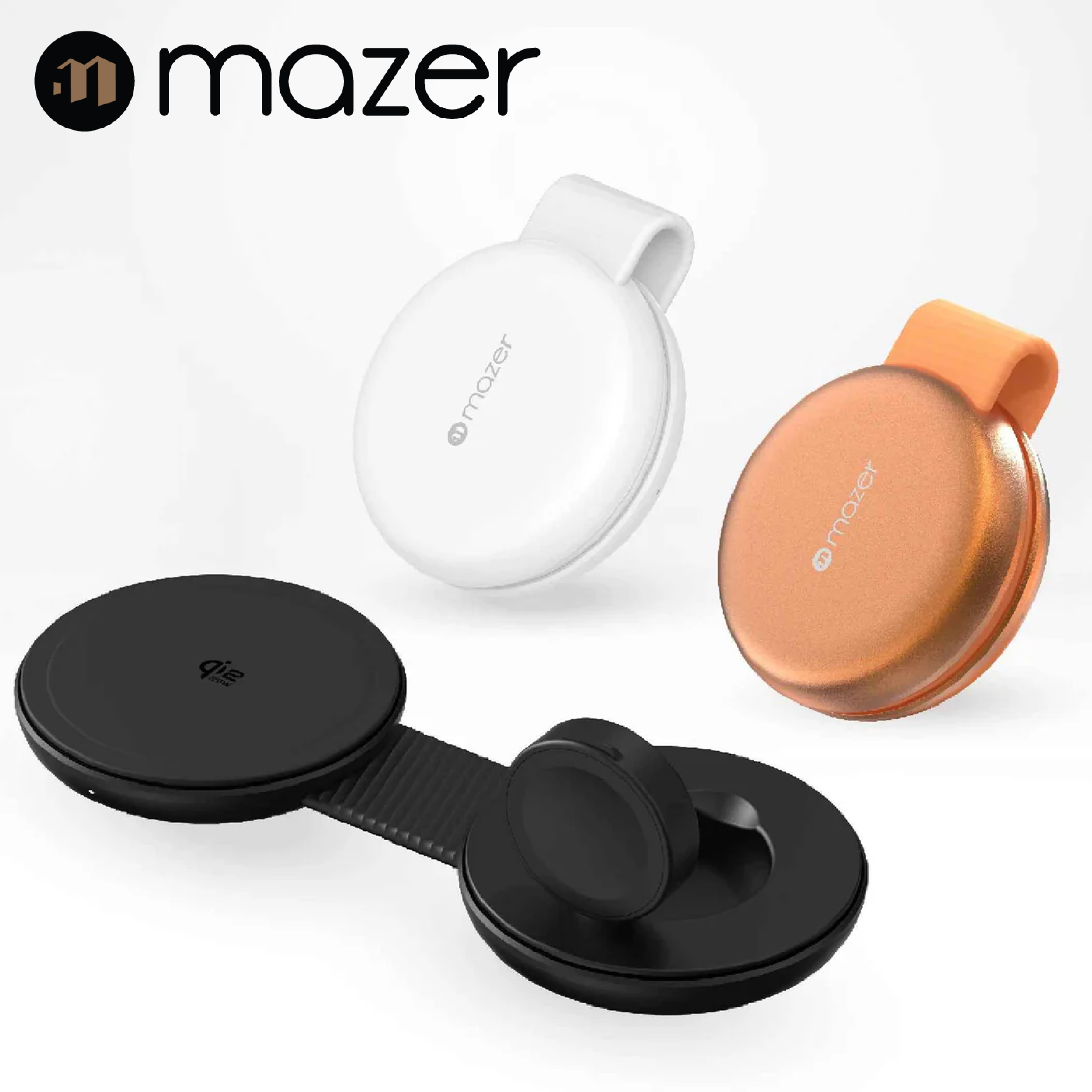 Mazer MagPad Duo2 Qi2.2 Certified 25W 2-in-1 Foldable Wireless Charging Pad