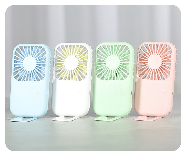 Salo Rechargeable Portable Mini Fan With Phone Stand