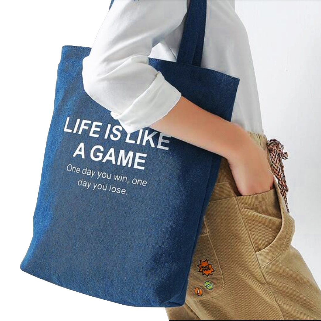 A3 Denim Tote Bag