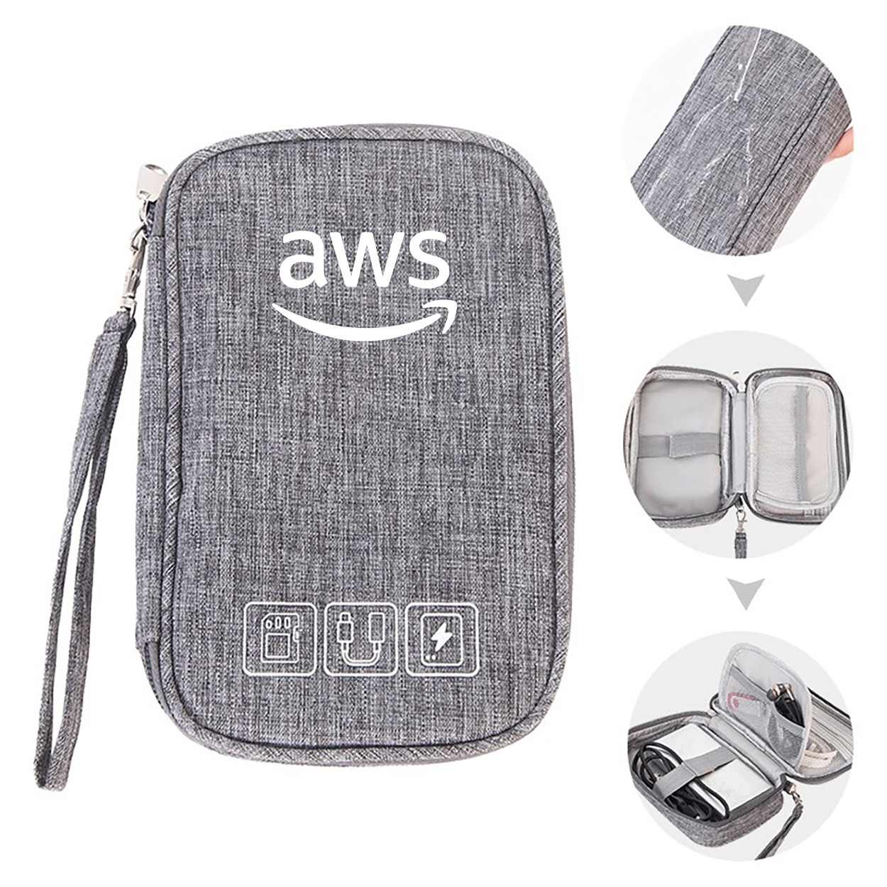 Miro Travel Gadget Organizer Pouch