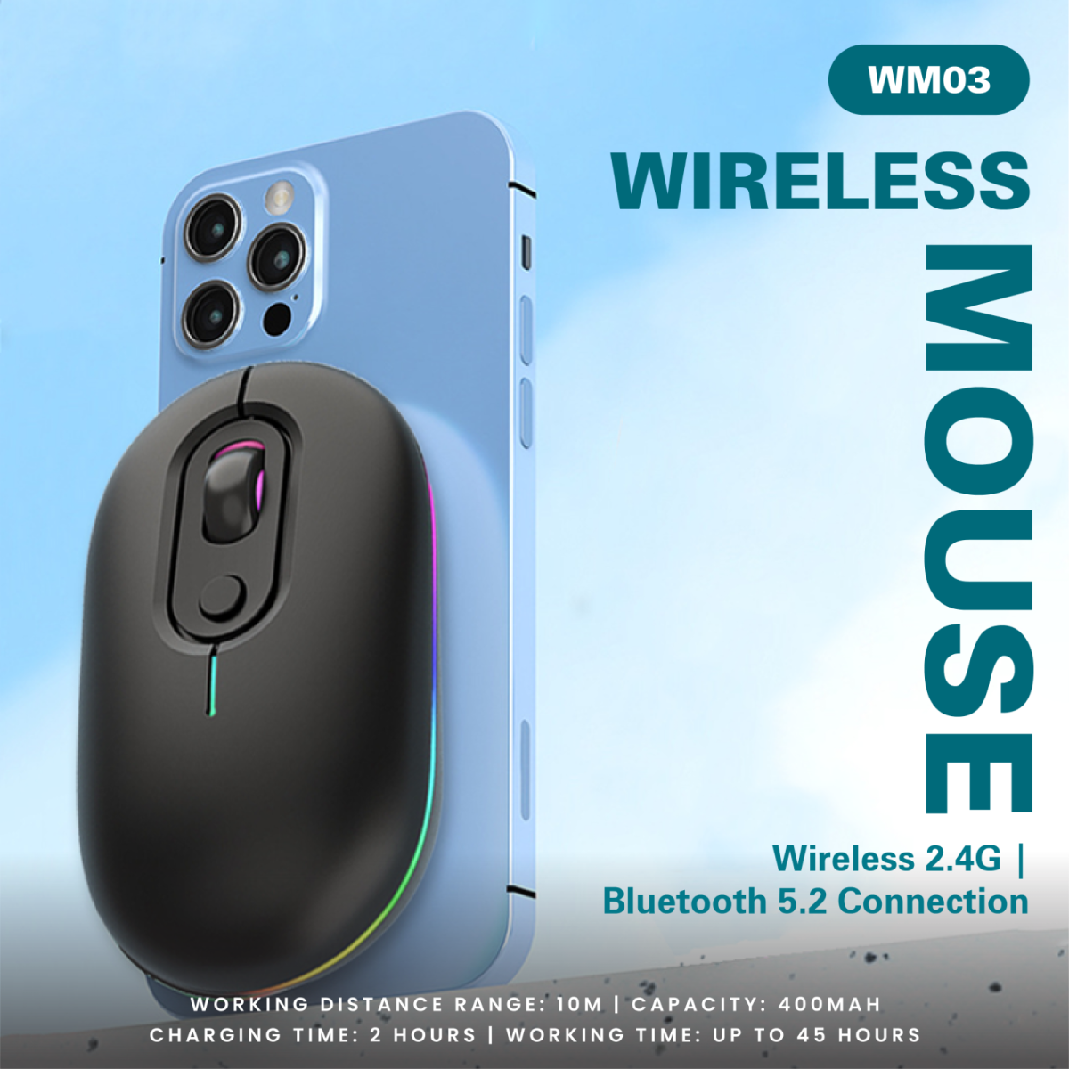 Pop Bluetooth Wireless Mouse
