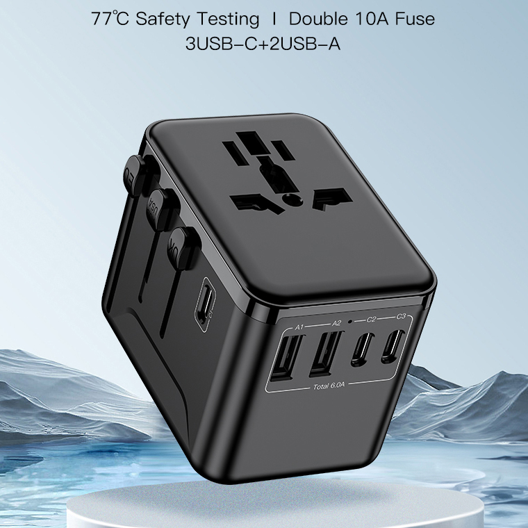 30W Premio Travel Adaptor