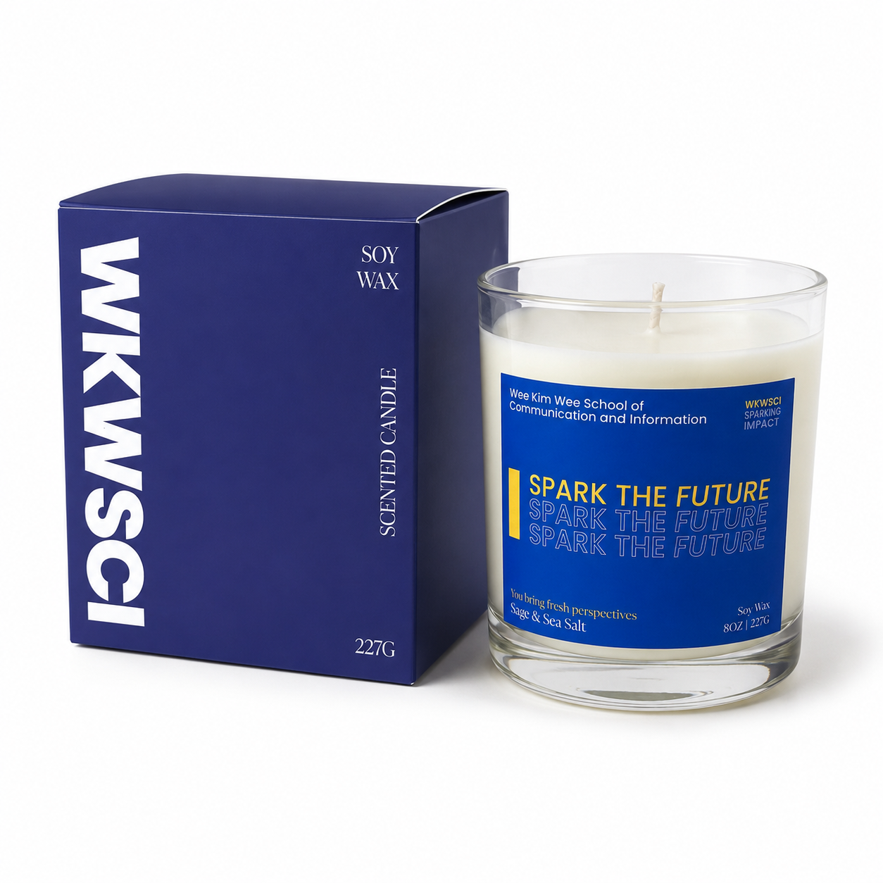 Aromatic Scented Candle with Custom Box