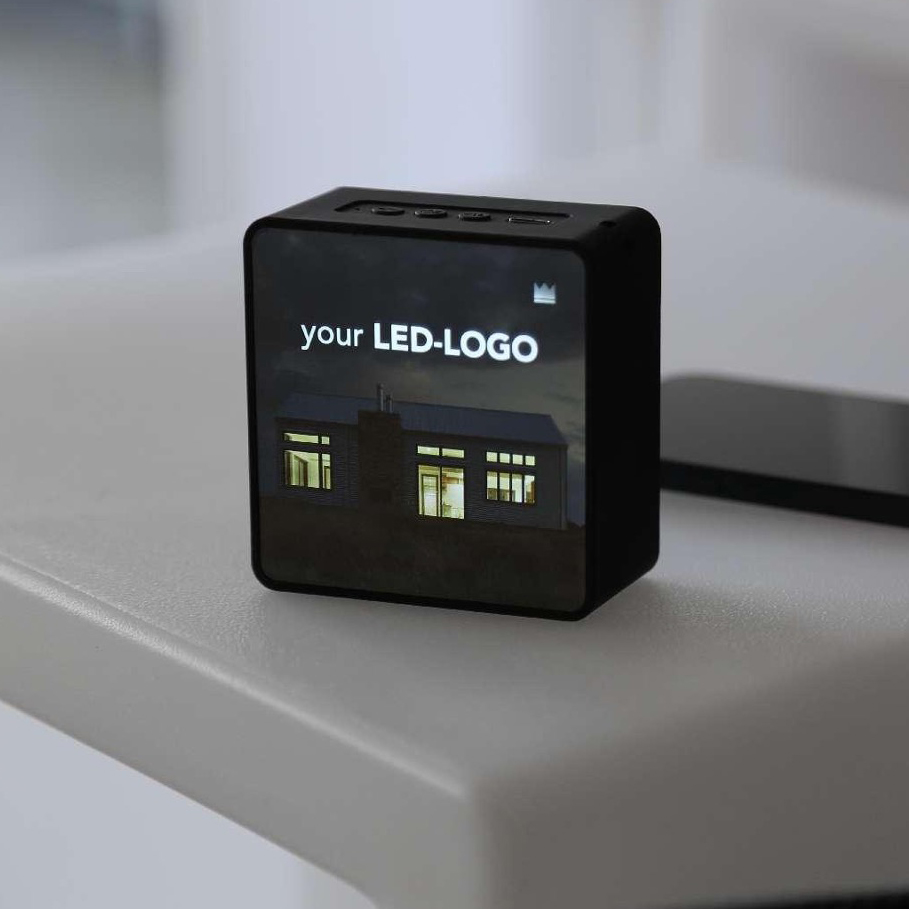 Light Up LED logo Lightshow Speaker 