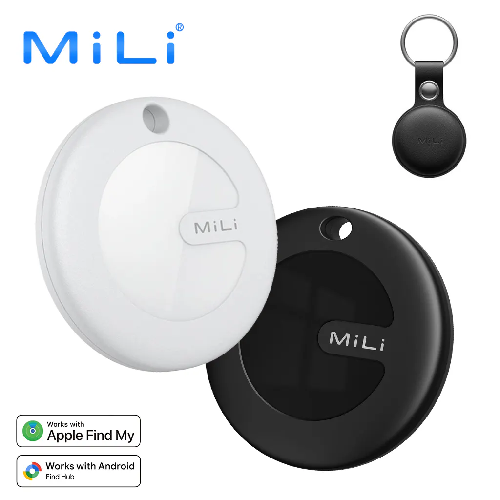 MiTag Go Item Finder with Leather Case