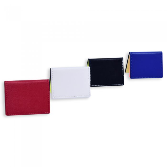 Leather Post It Pad
