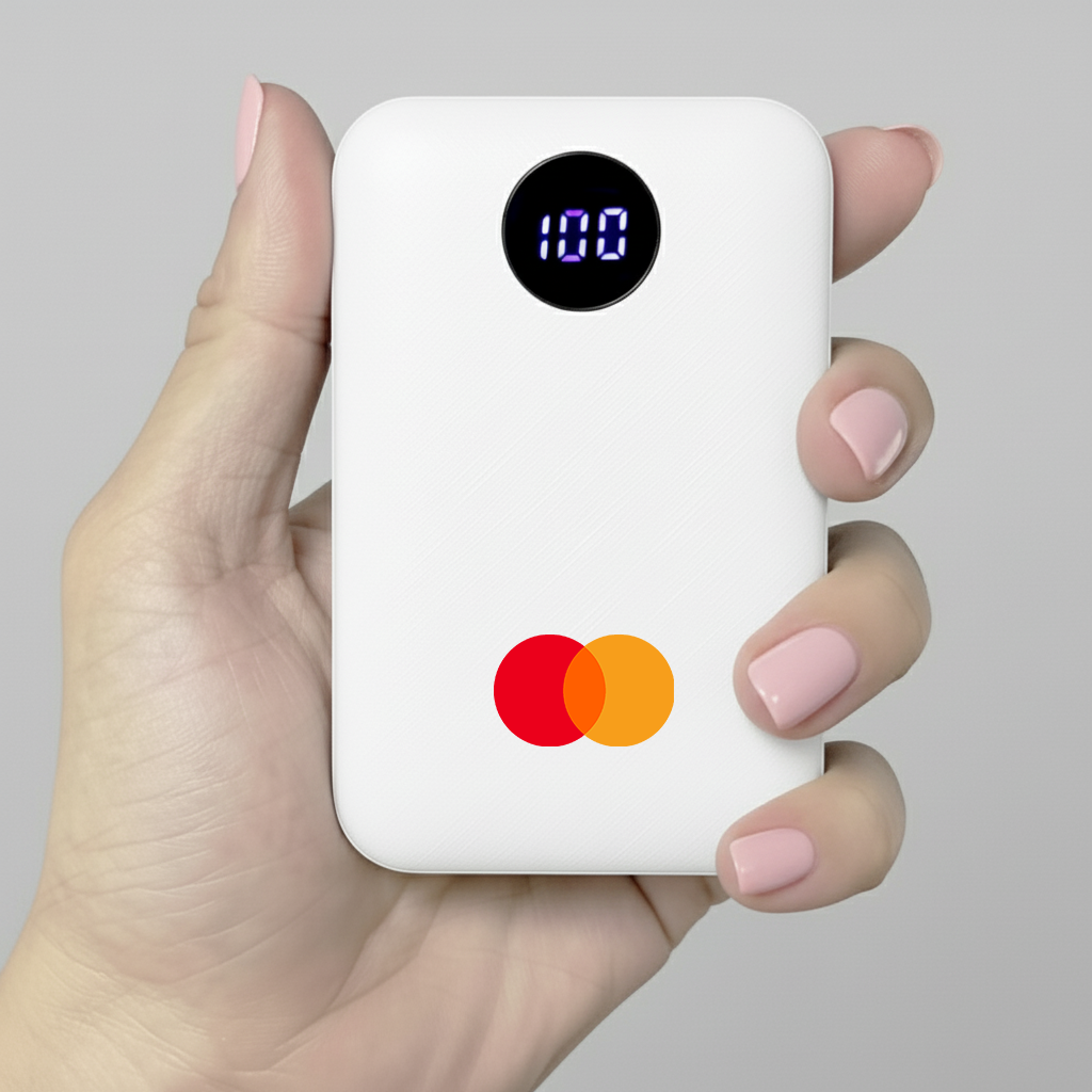 10,000mah Pocket Size Powerbank with LED Indicator