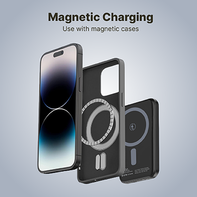 5,000mAh SLIM Magnetic 15W Wireless Power Bank