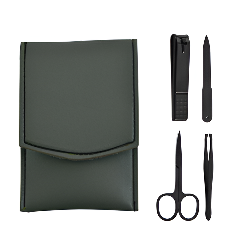 4-In-1 Manicure Set with PU Cover