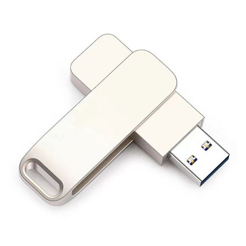 Customised Flipper Metallic USB Thumb Drive With Logo Print Singapore