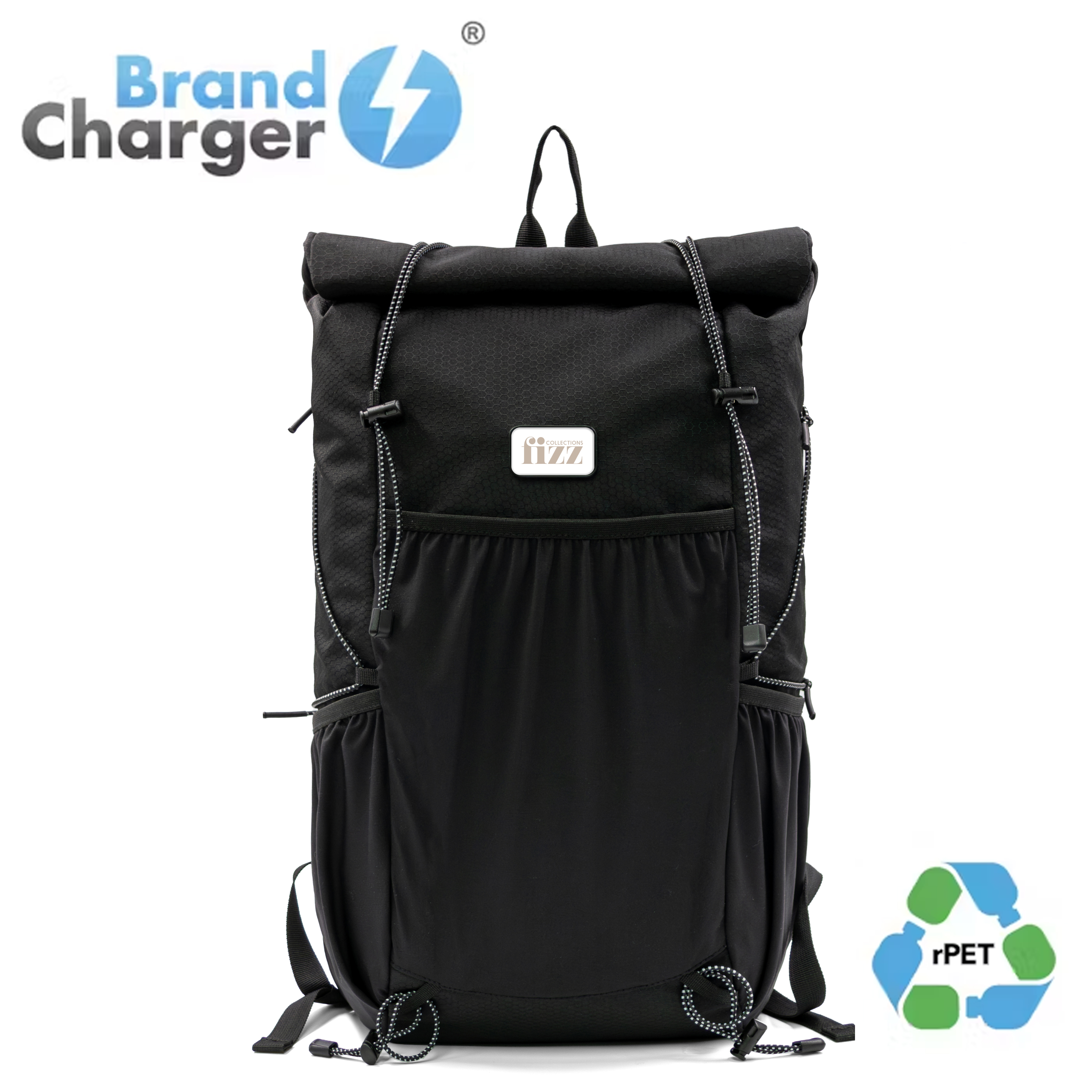 Customised Brand Charger Venturer RPET Backpack With Logo Print Malaysia