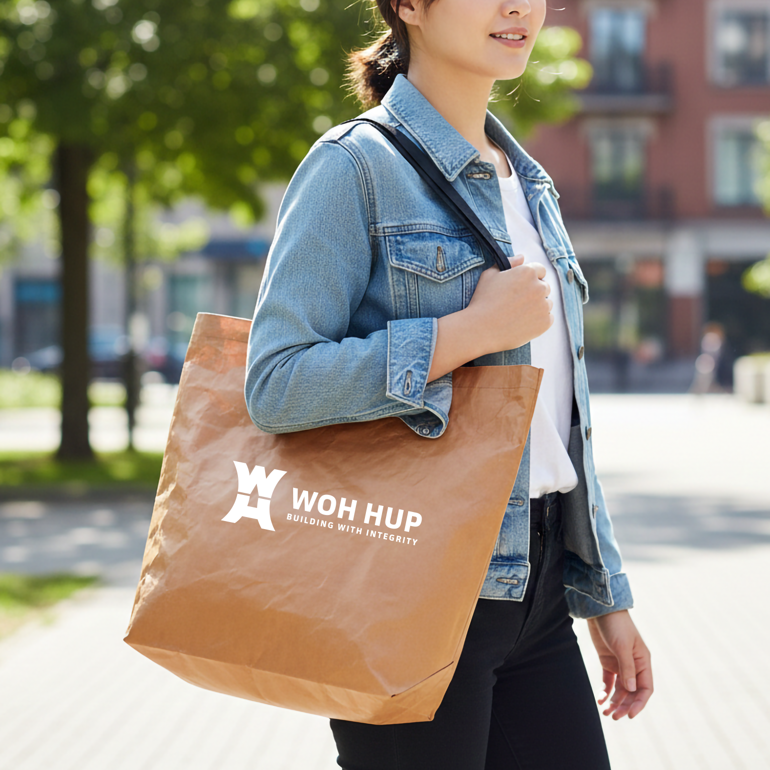 Origin Tyvek Tote Bag