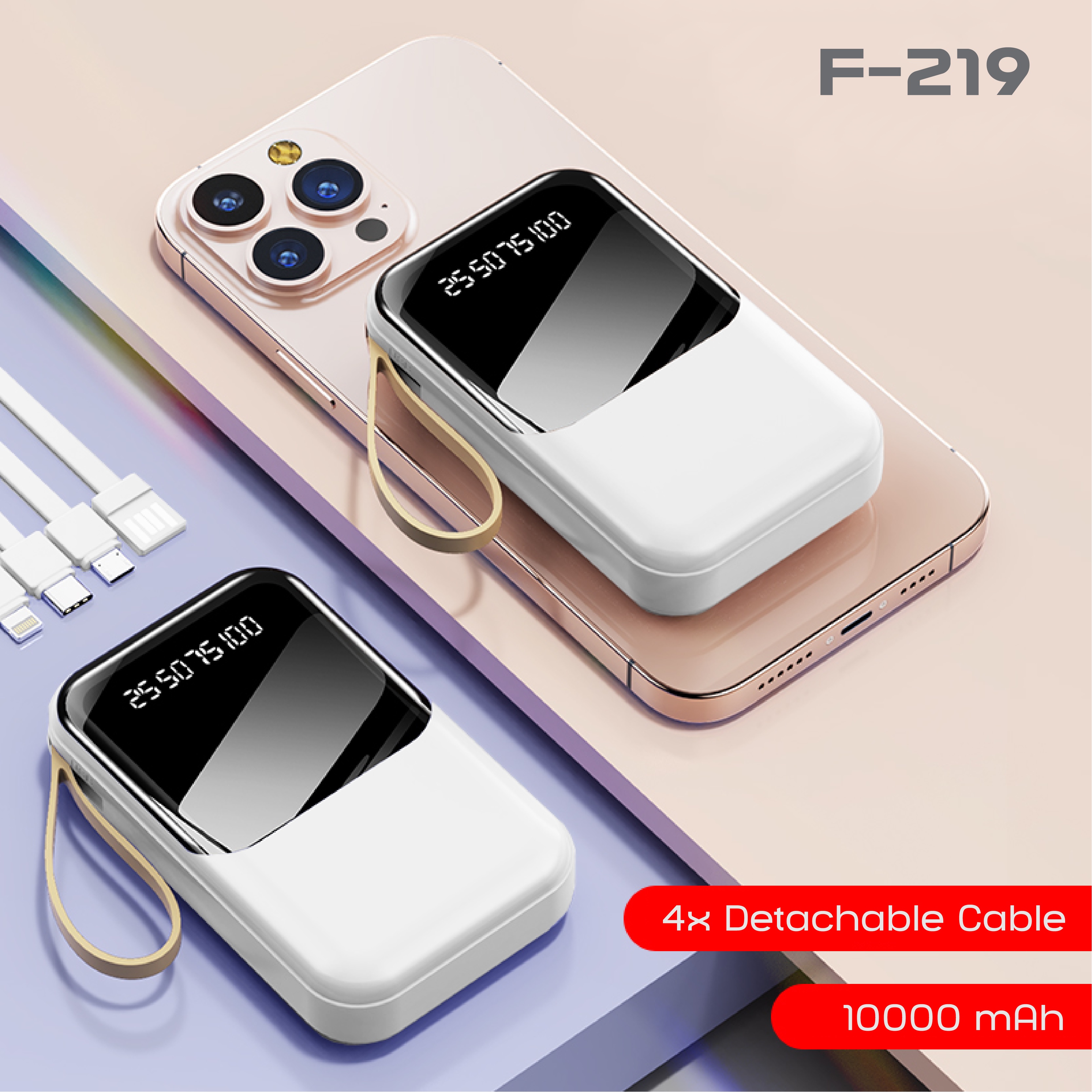 10,000mAh Powermax with Torchlight 