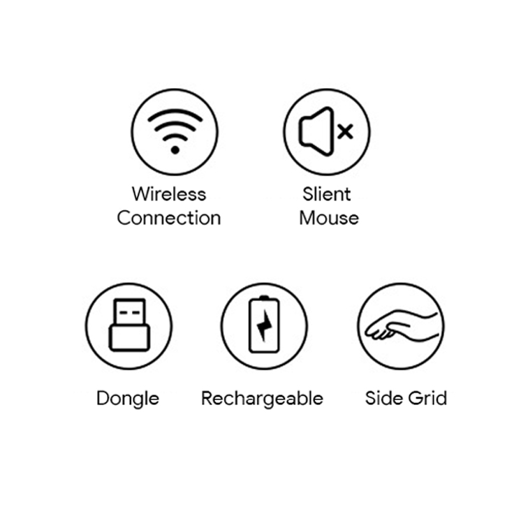 Ergonomic Rechargeable Mouse 