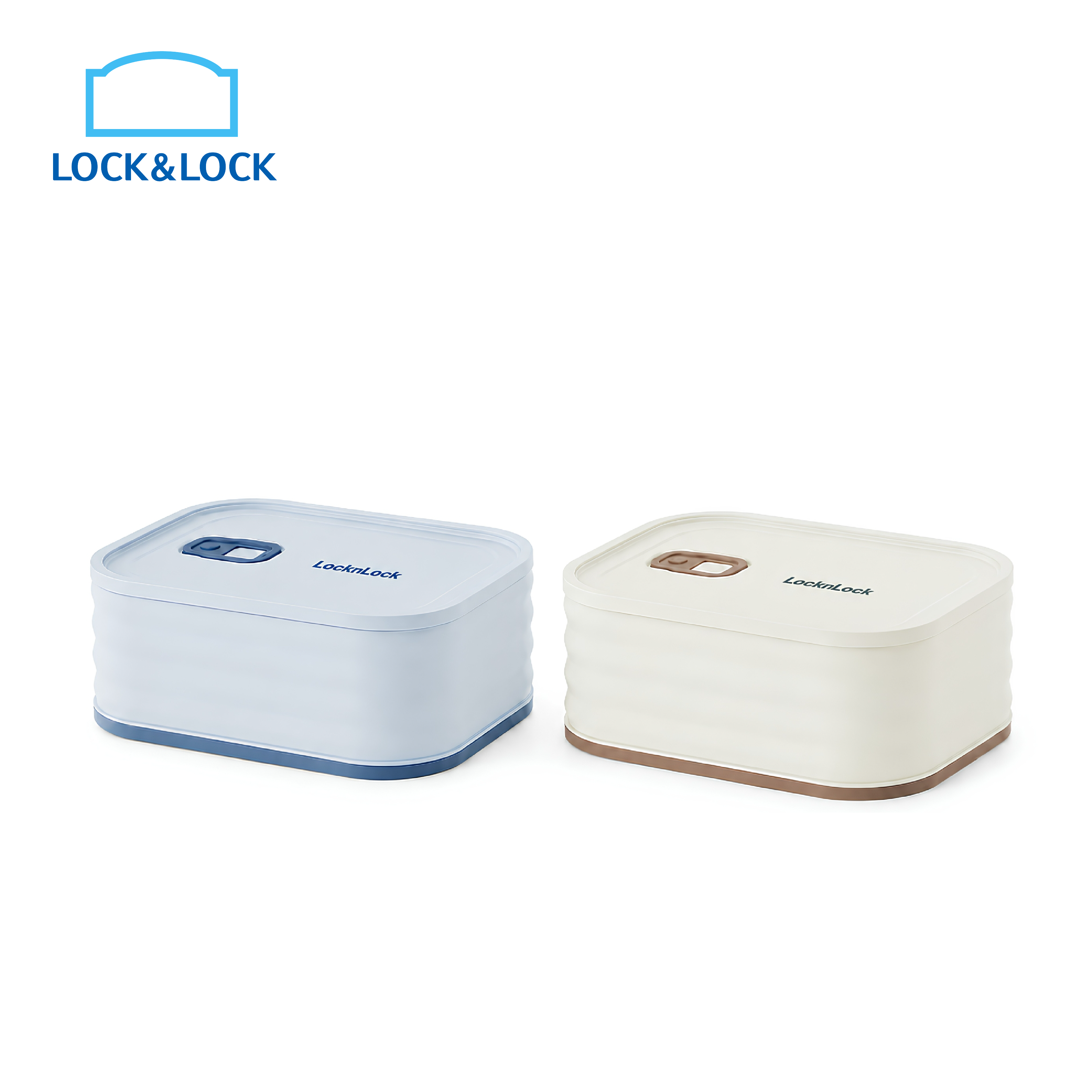 Lock&Lock 1.15L New Vitality Stainless Steel Fresh-keeping Box