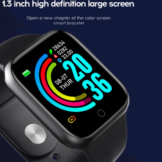 Y68 Fitness Smart Watch