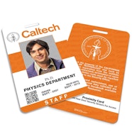 Customised Custom Pre Printed PVC Photo ID Card With Logo Print Singapore