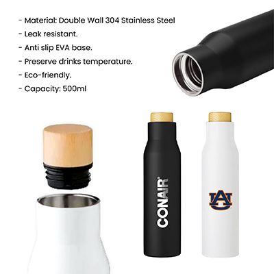 500ml OPPA Double Wall Stainless Steel Vacuum Flask