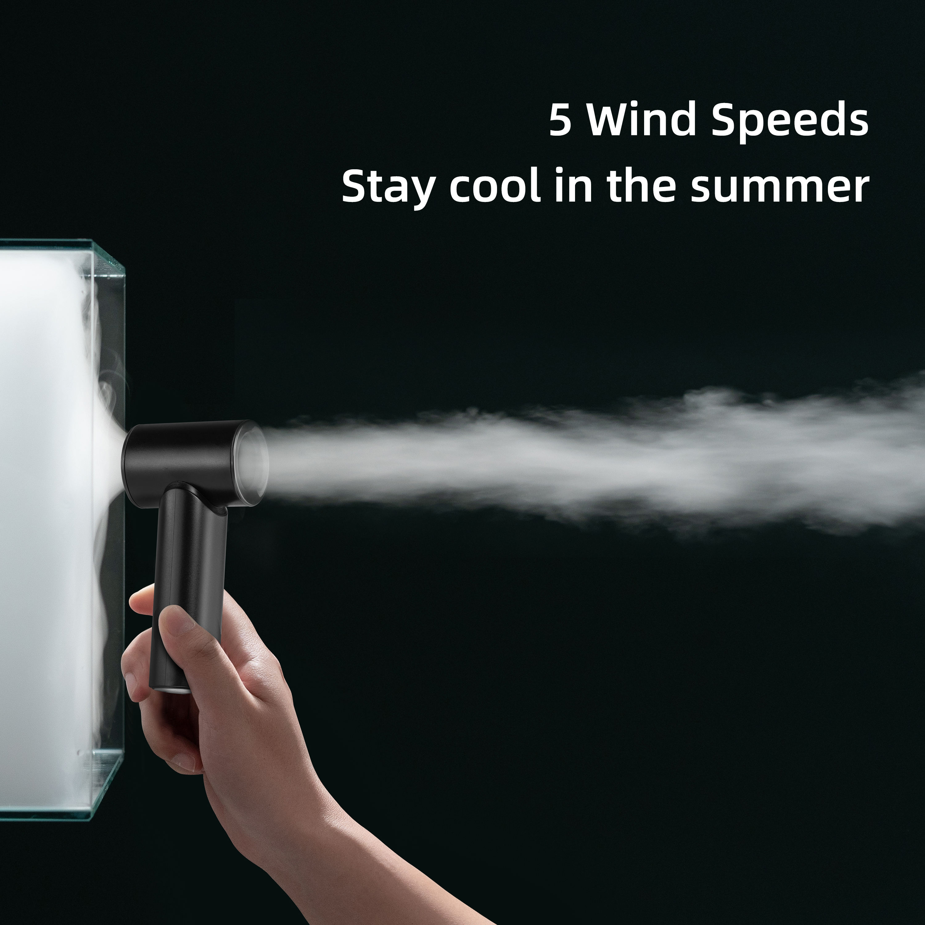 100 Speed Vortex Handheld Mini Fan