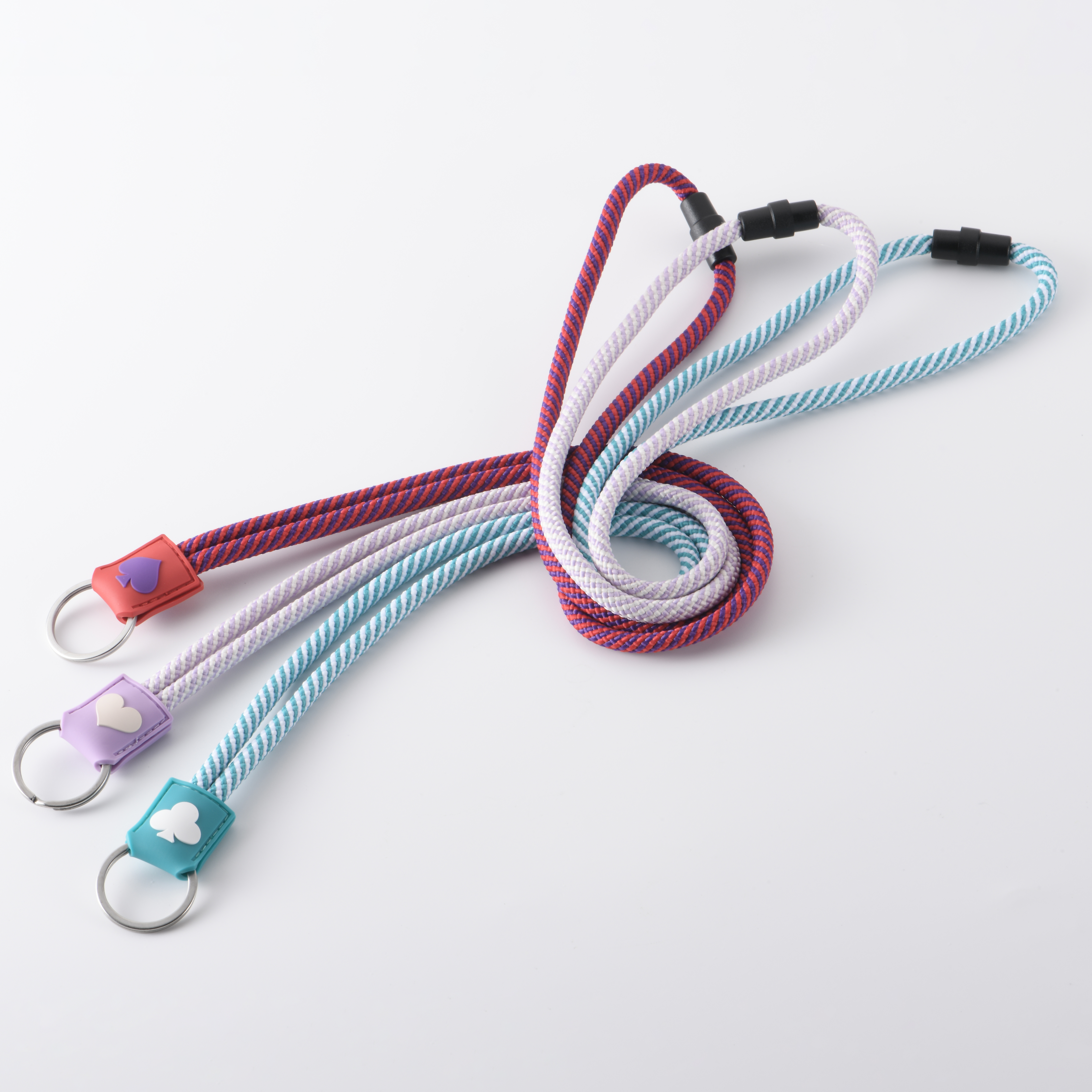 Loop Polyester Lanyard with PVC Tag