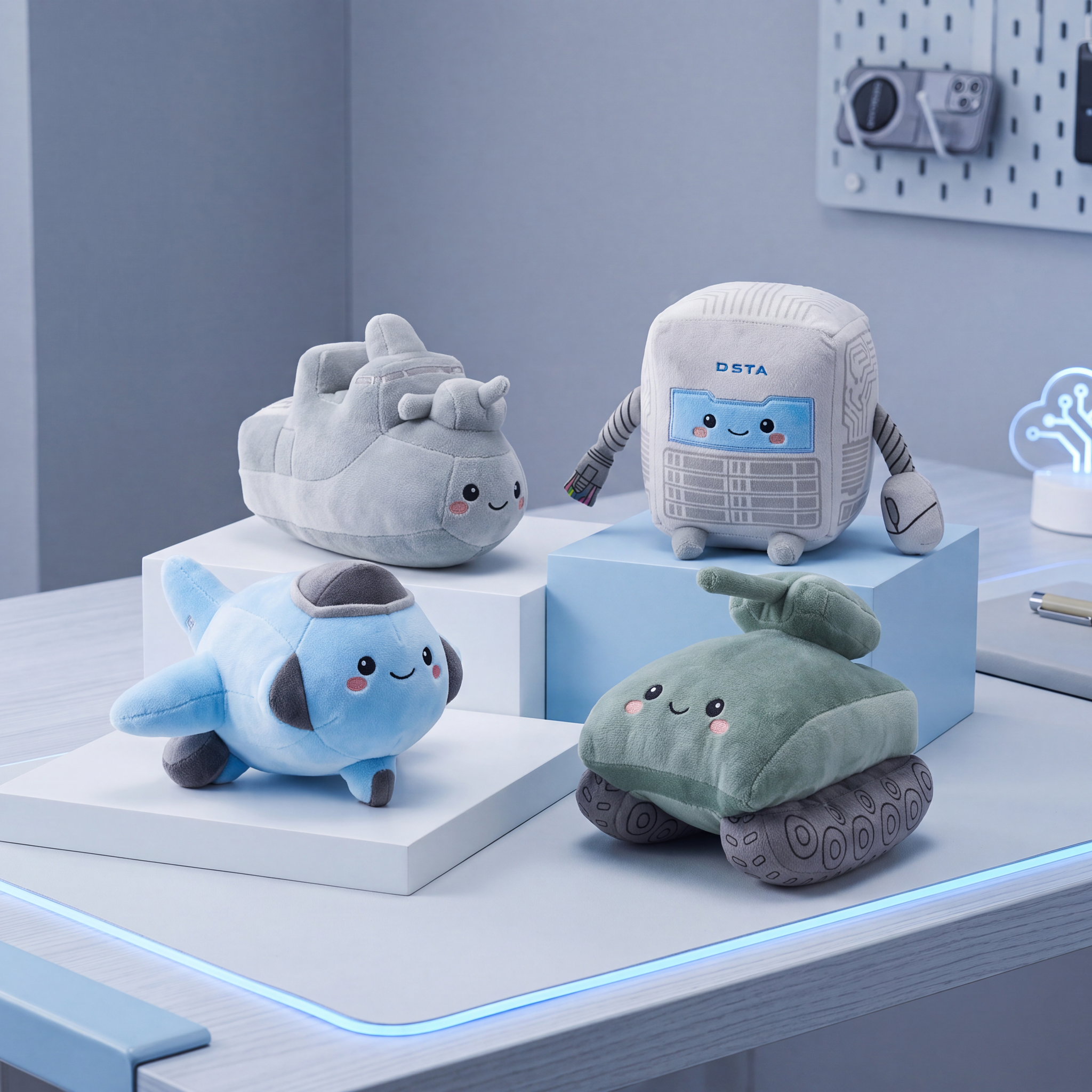 Military Vehicle Plushies — customised gift