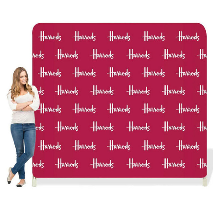 Straight Tension Fabric Backdrop