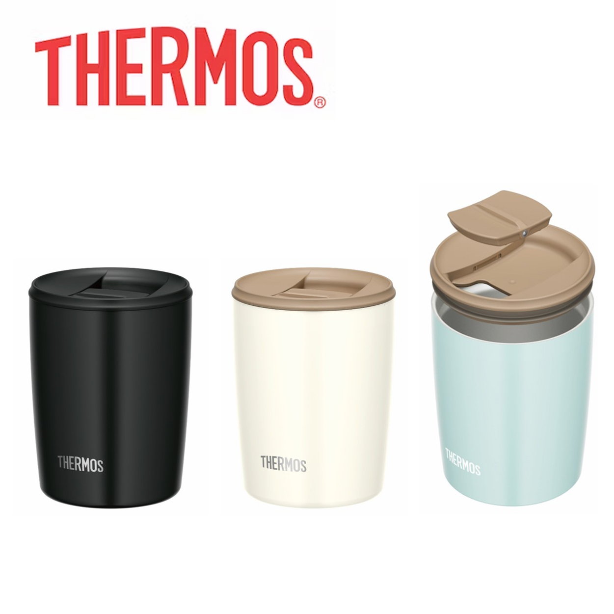 Thermos  JDP-300 Dishwasher-safe Tumbler Cup with Lid 