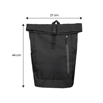 POLLEY Soft Polyester Buckle Backpack