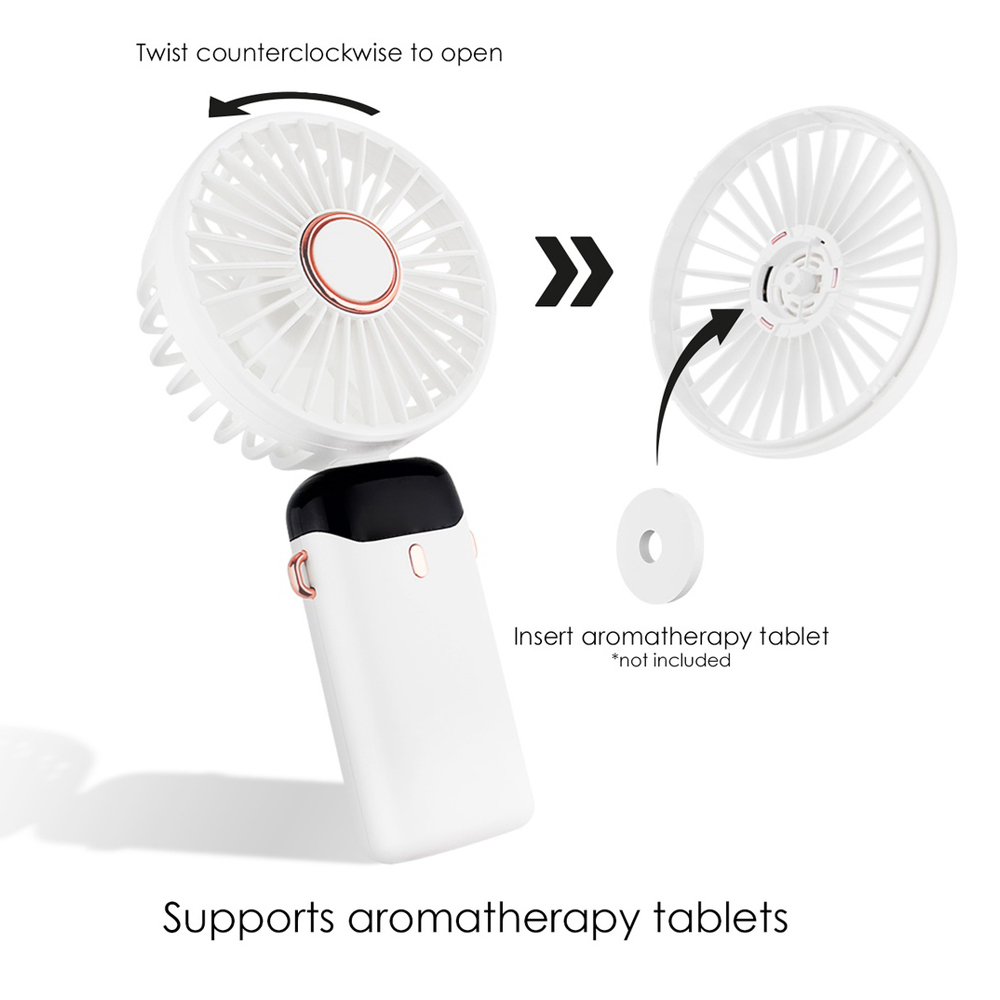 Luxa Portable Rechargeable Fan