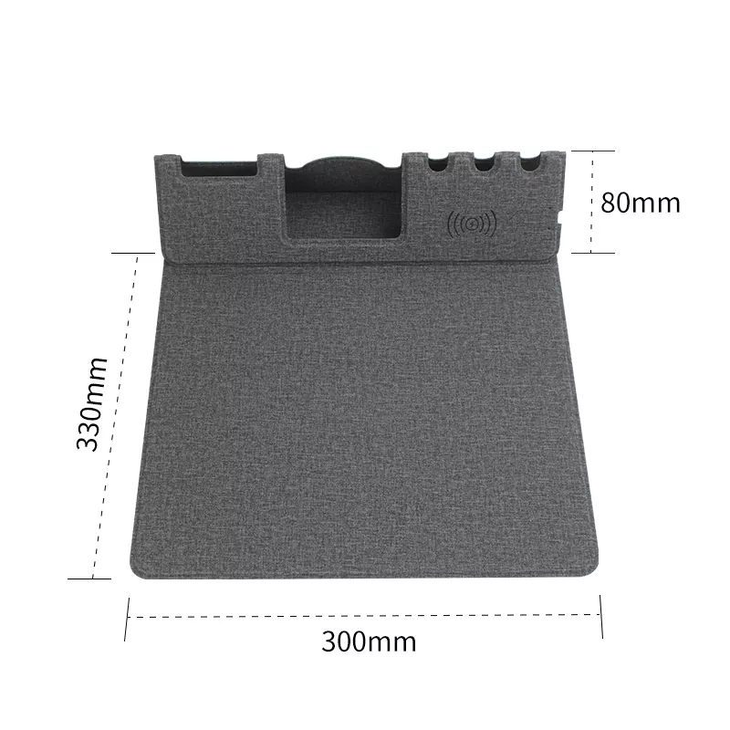 Multifunction Mouse Pad with Wireless Charger 