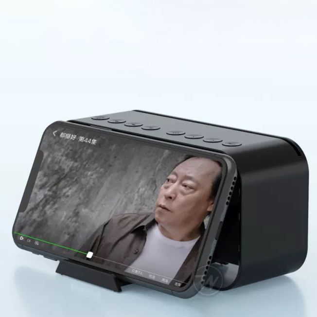 Wireless Bluetooth Speaker (with Clock and Radio)