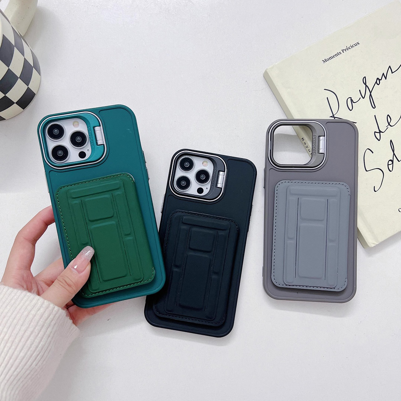 Magnetic Mobile Card Holder with Stand ( Magsafe ) 