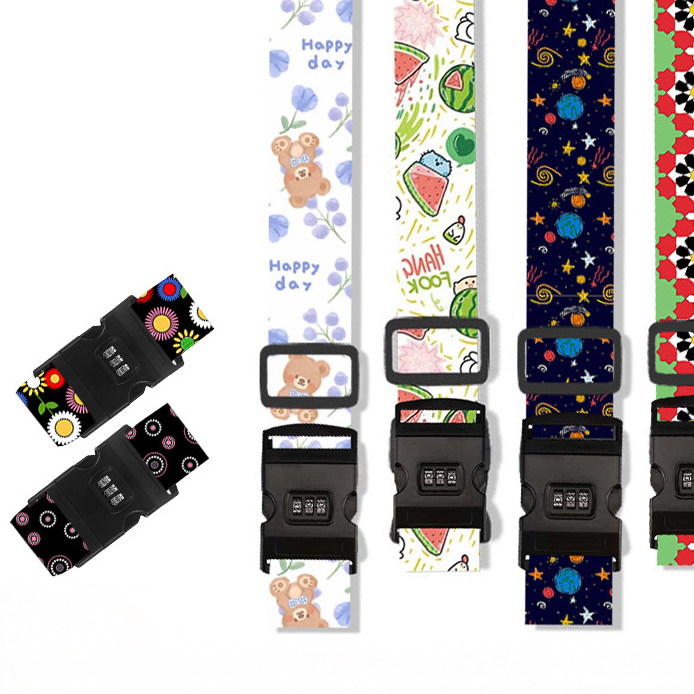 Customised Luggage Strap with Password Lock