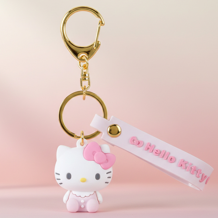 3D PVC Custom Keychain