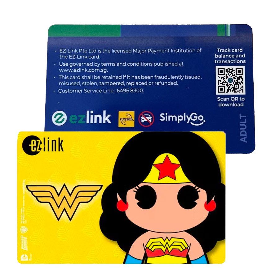 Customised SimplyGo  Cards