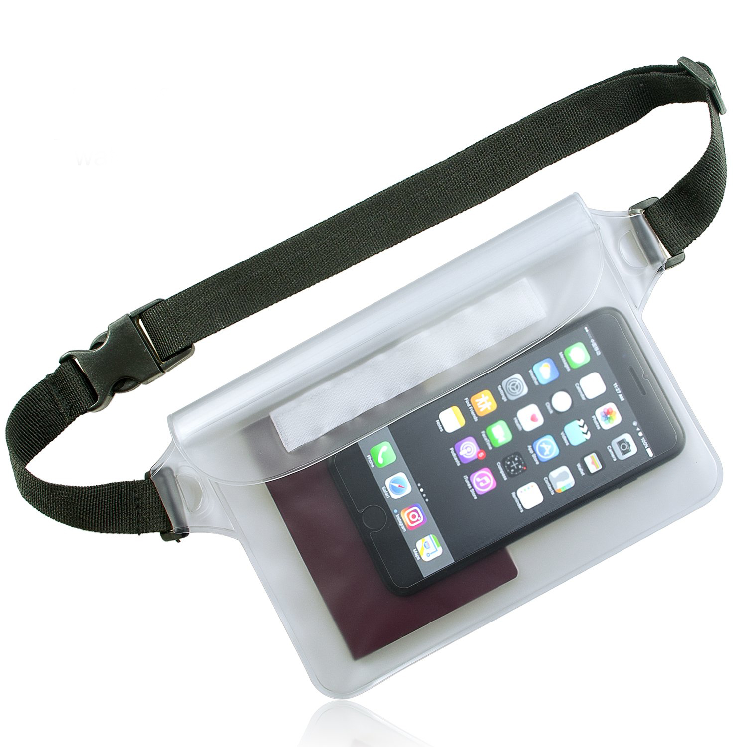 Customised PVC Waterproof Waist Pouch With Logo Print Singapore