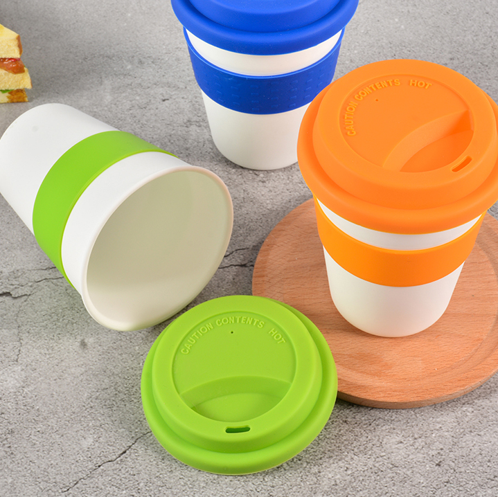 350ml PP Mug with Lid & Sleeve