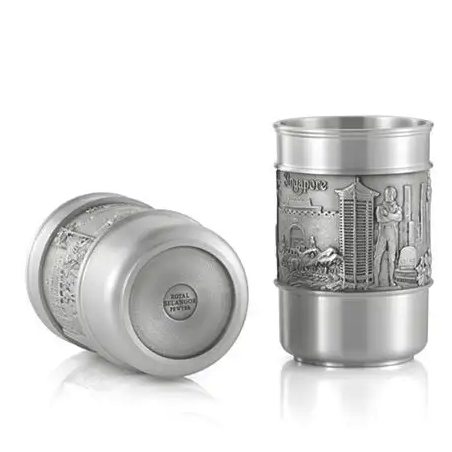 Royal Selangor  Singapore Scenes Tumbler ( Pair ) 