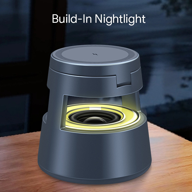 Echo 5 in 1 Wireless Charger with Speaker