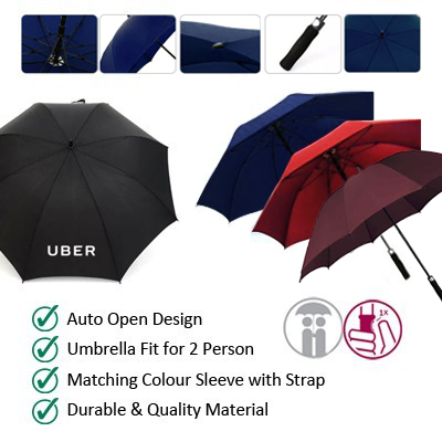 27'' Auto Open Quality Golf Big Umbrella