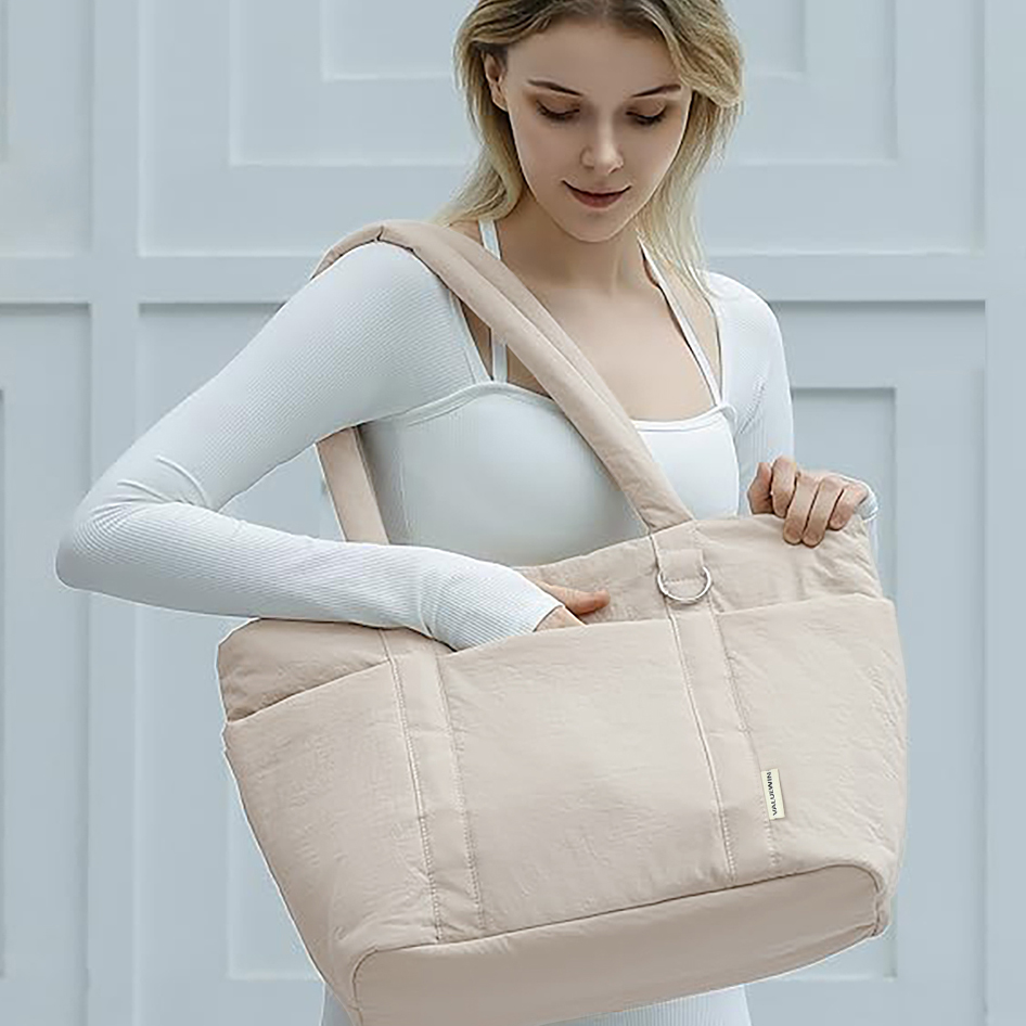 Puffy Carry-All Tote Bag