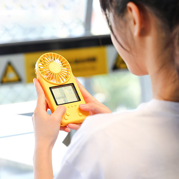 Portable Handheld Electric Fan Game