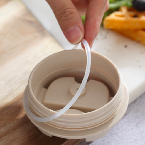 420ml Eco-friendly Wheat Straw Insulated Tumbler