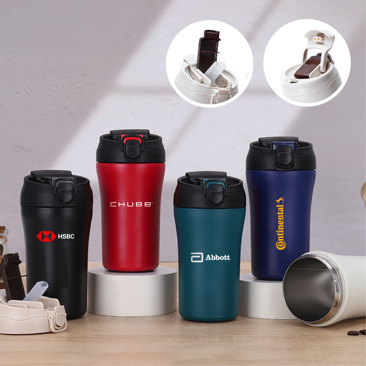 450ml Blendy Stainless Steel Hot & Cold Tumbler
