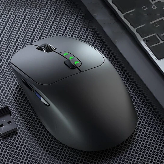 Customised Dual Mode Ergonomic Bluetooth Wireless Mouse With Logo Print ...