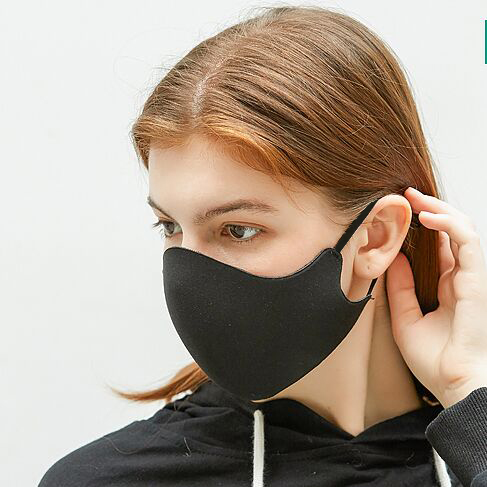 Trendy Ergonomic Face Mask with Adjustable Earloops