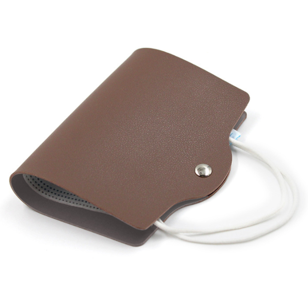 Customised PU Leather Mask Holder